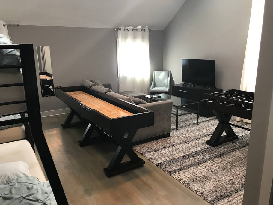 Shuffle board or Foosball anyone?