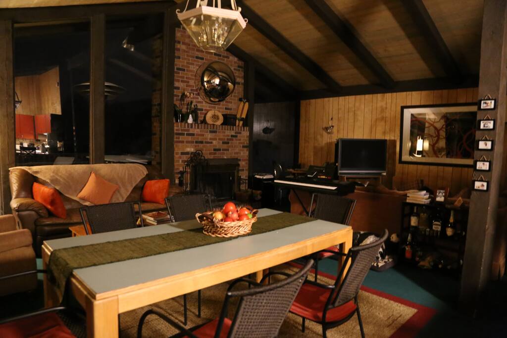 Living Room and Dining Room