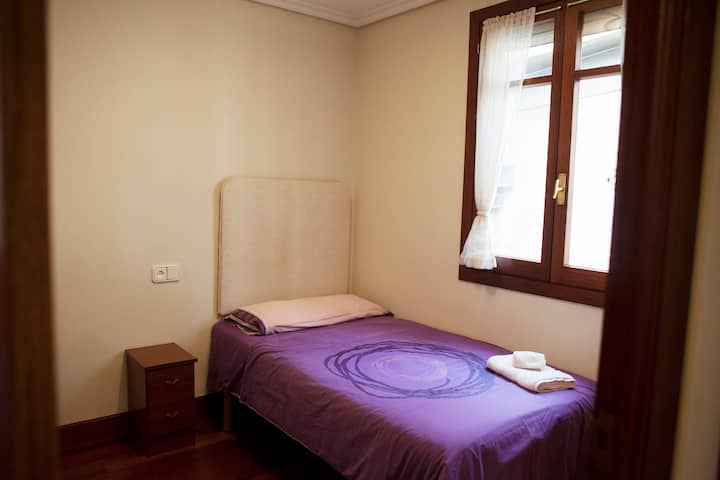 Cozy and central room with WIFI.