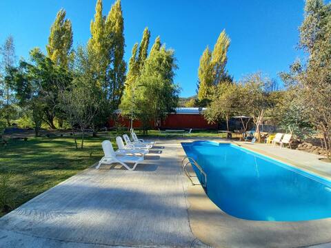 Golem cabins (cabins + swimming pools)