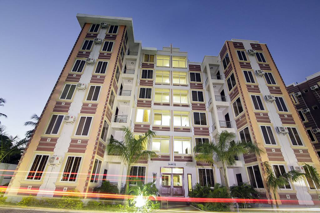 front side of the residence apartment