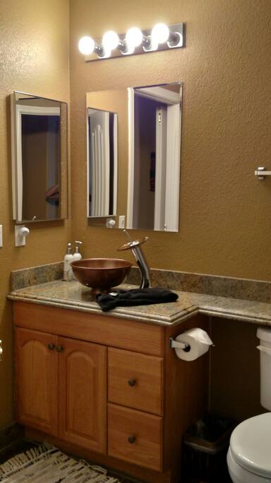 Attached Bathroom with shower