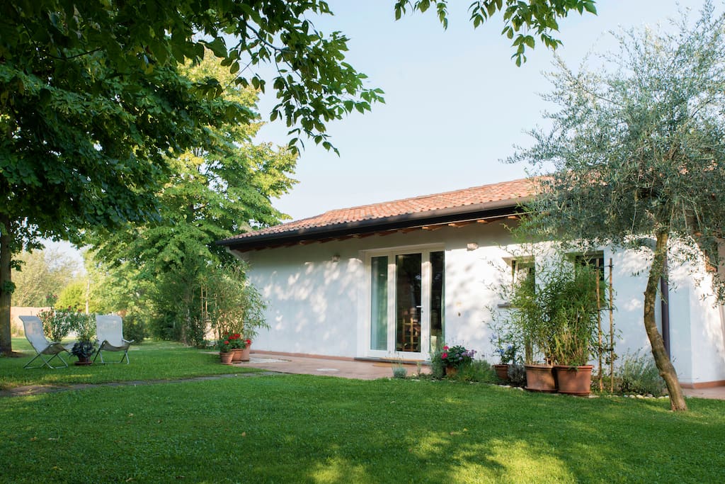 South side of the house