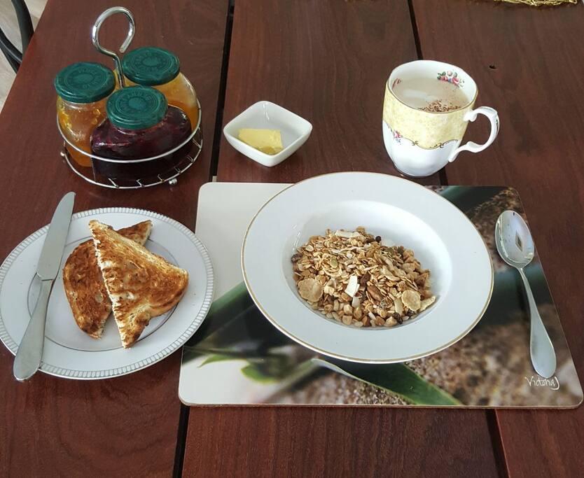 Breakfast included