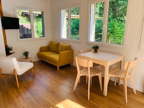 Propriété Airbnb réussie: La Maisonnette de Moliets and its private Spa à Moliets Et Maa