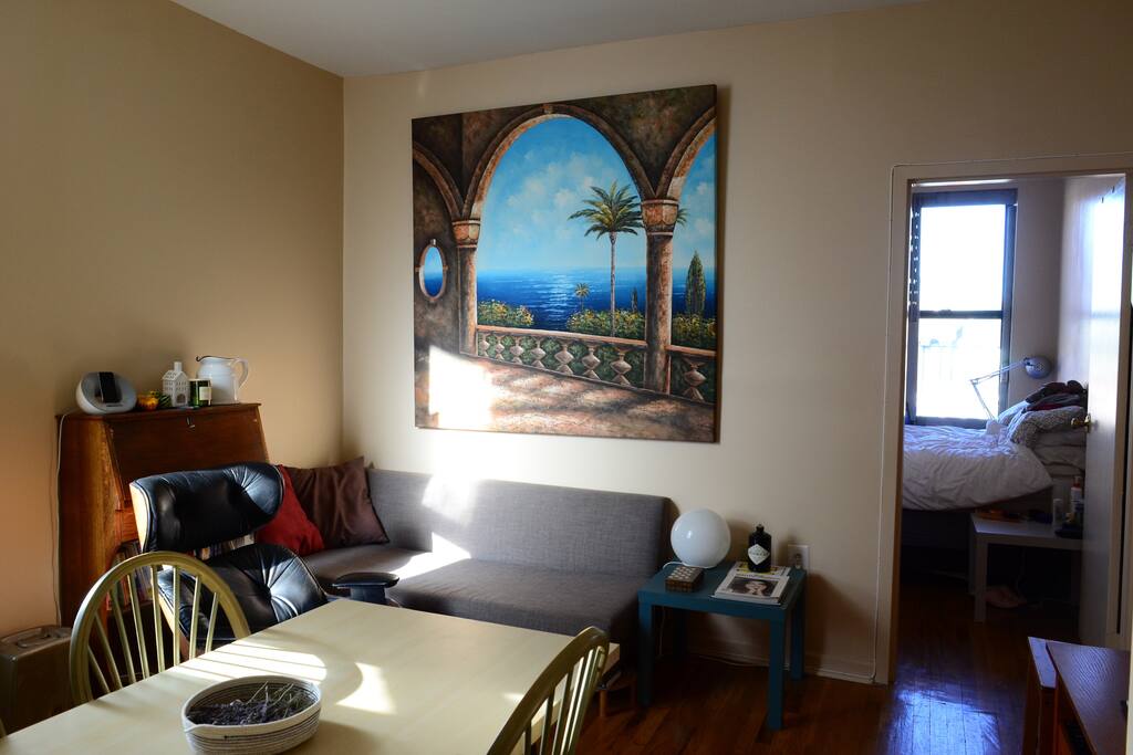 As you can see our living room also has great views of Morocco ;-)