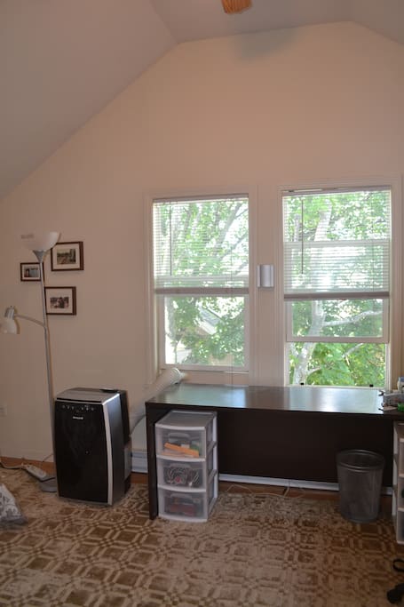 A spacious work area