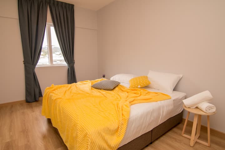 Chumba cha kulala cha Master na Kitanda cha Hoteli ya Premium King