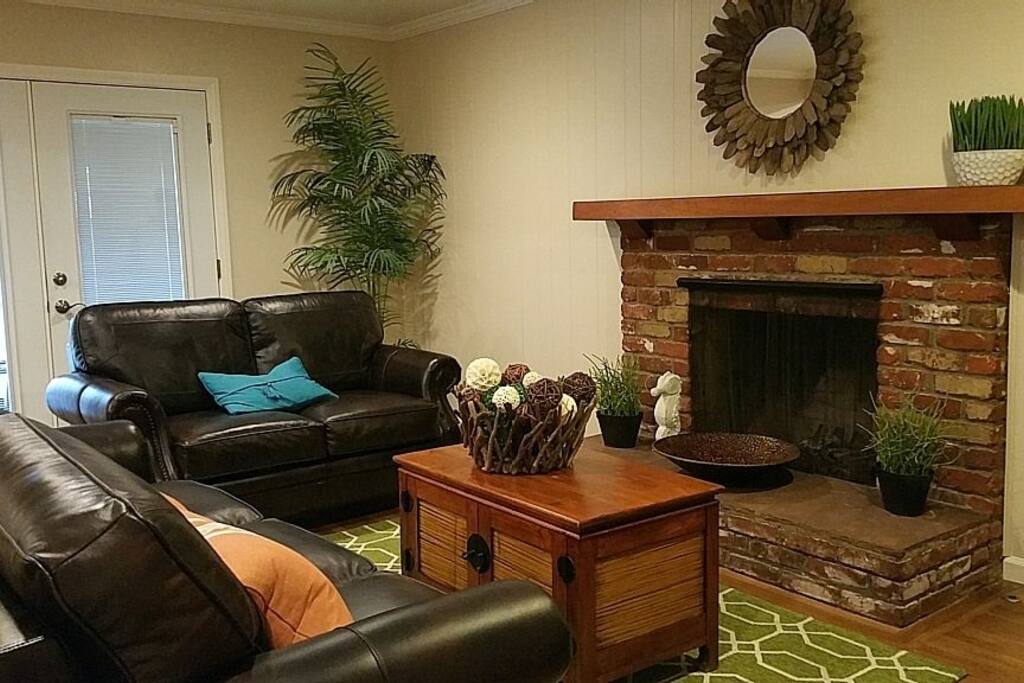 Living room, open to kitchen