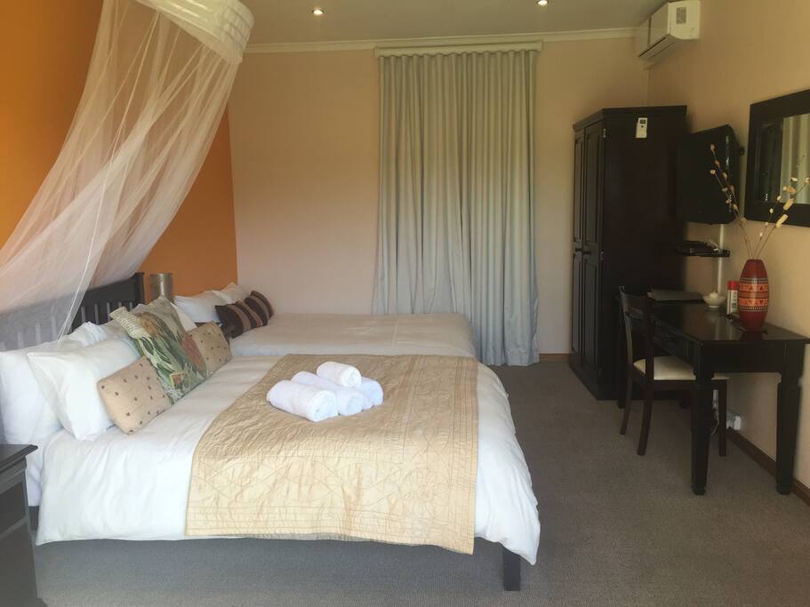 Comfortable, spacious rooms
