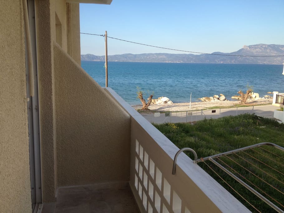 The view from the bedroom