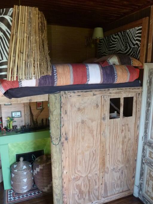 lit en mezzanine 1m80 dessous 1m20 dessus
