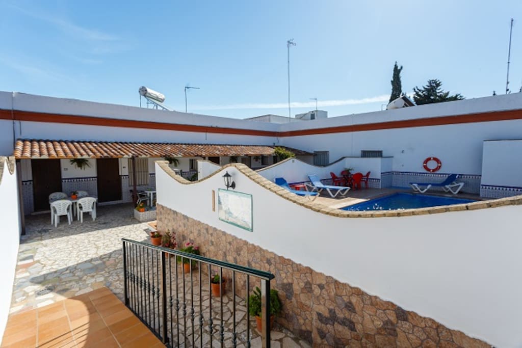 Entrada a la villa