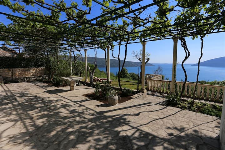 Old House With The Breathtaking Views Of Boka Bay - Montenegro