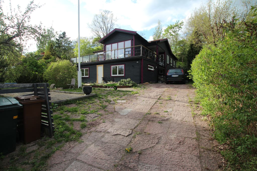 The house from the street