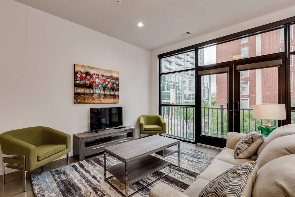 Living room at The James by Stay Alfred