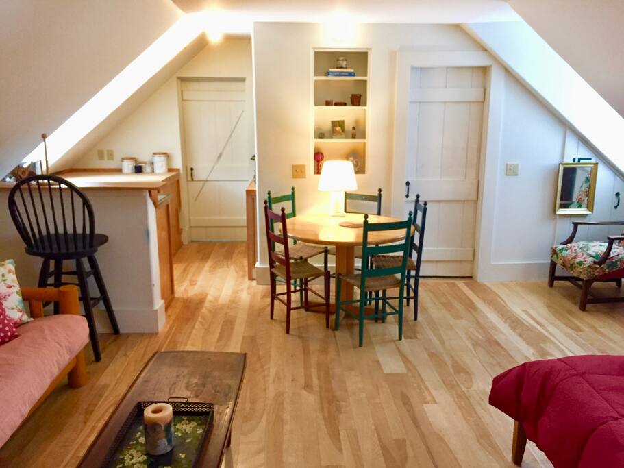 Is it Scandinavian or traditional farmhouse? It's a blend of both, and it's as cozy as a hug.