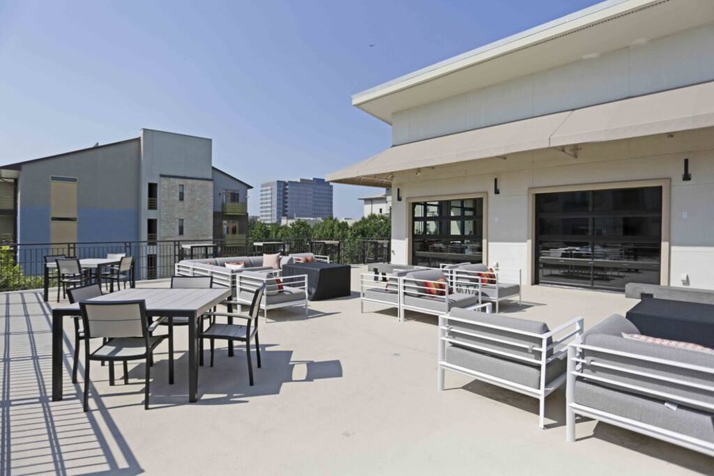 Clubhouse patio