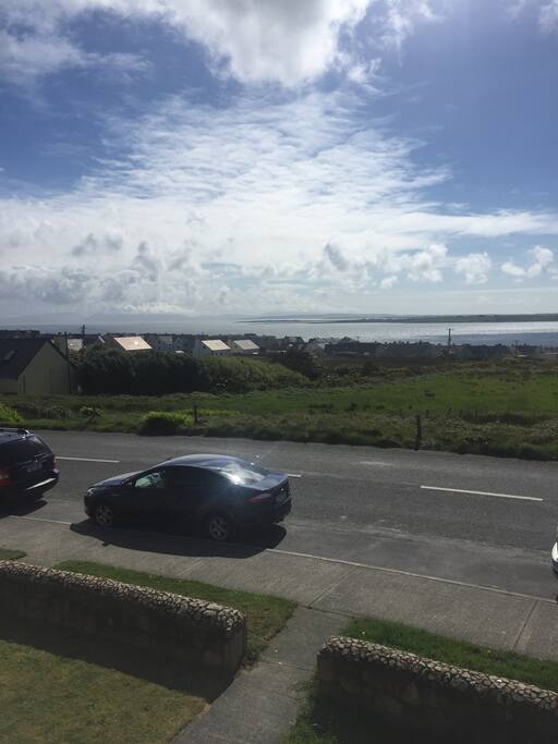 View from upstairs bedroom