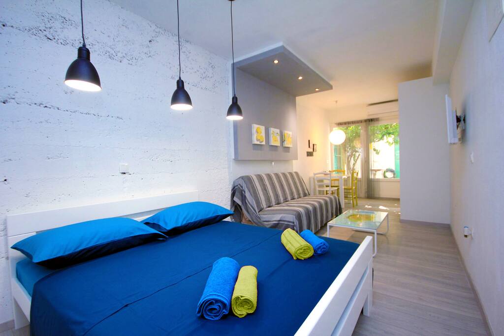 King size bed for two