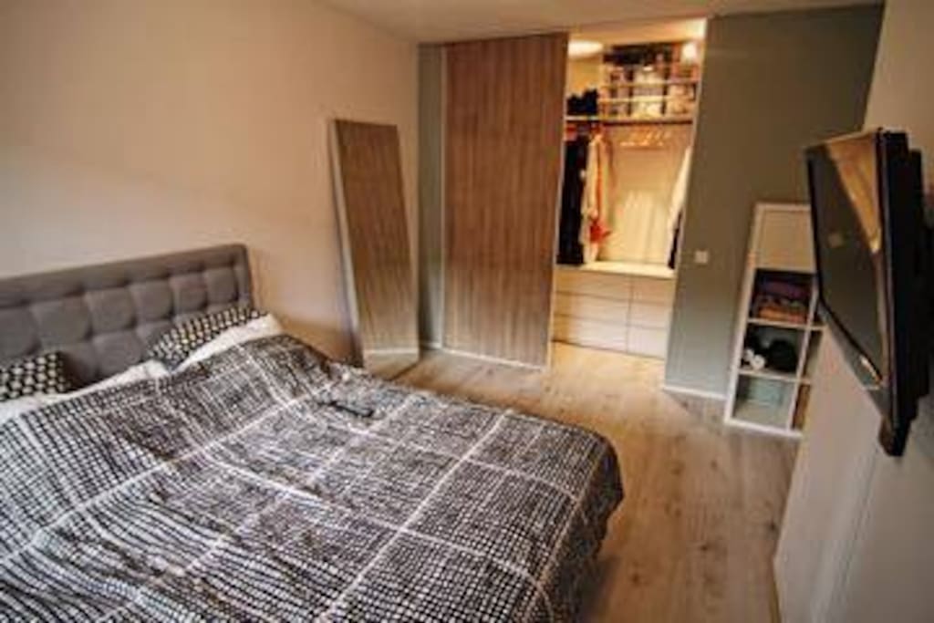 25m2 room with walking closet