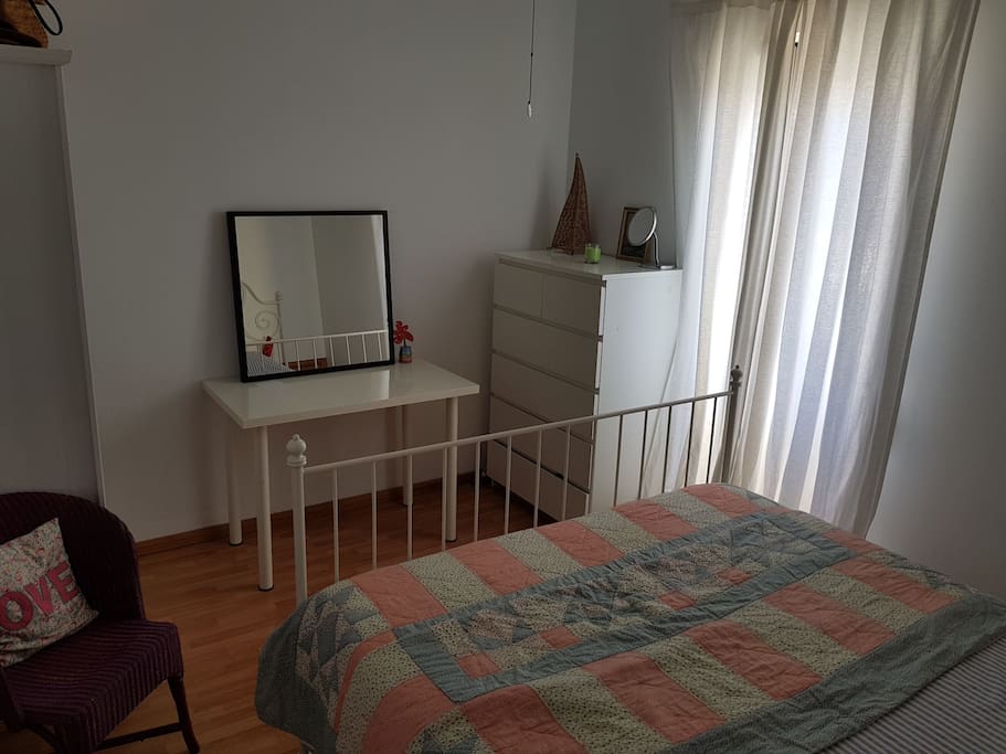 The double bedroom