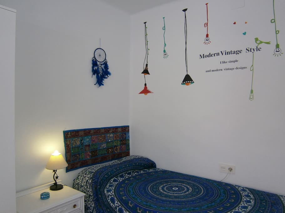 Habitación para una persona.