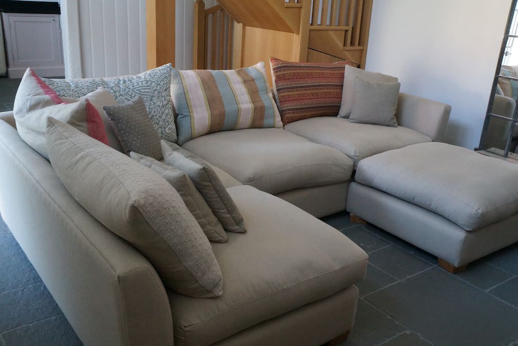 Large lounging area