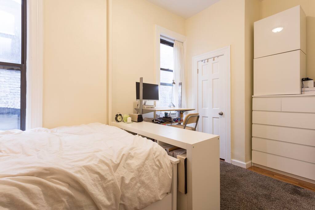 Room 2: with Queen sized bed, Working desk, Screen Projector