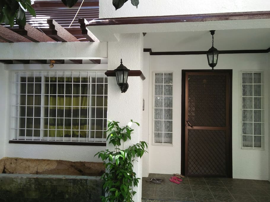 entance to house