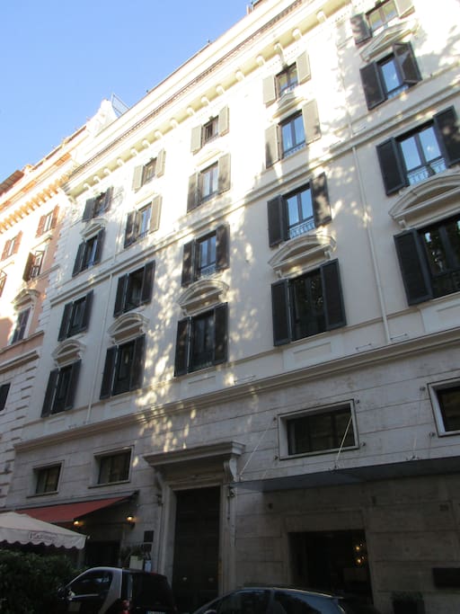 vista del palazzo