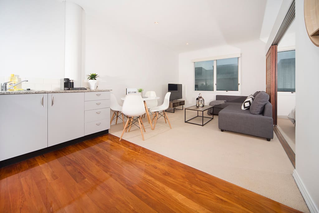 Living room, don't mind the bad weather outside!