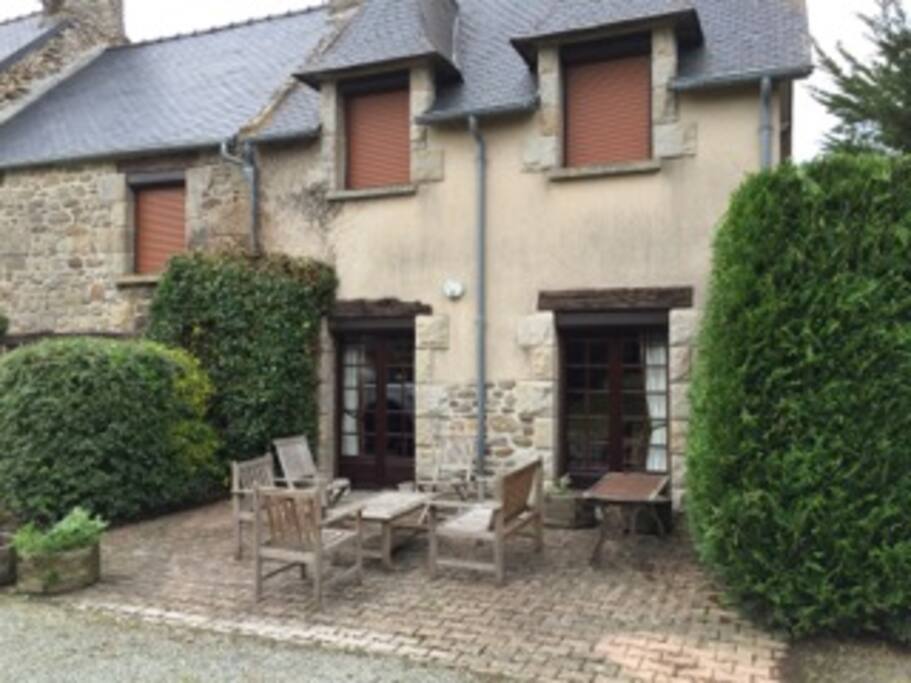 Doors from lounge to patio