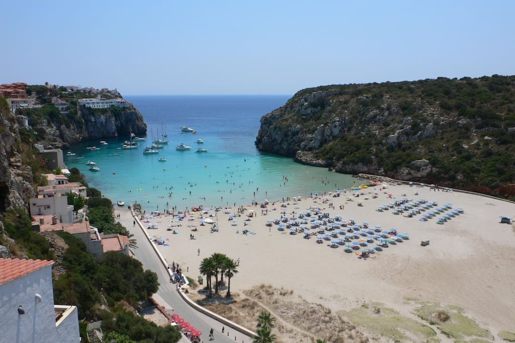 Cala en Porter Beach