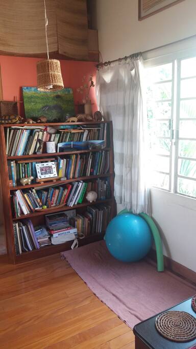 Espaço para meditar ou alongar