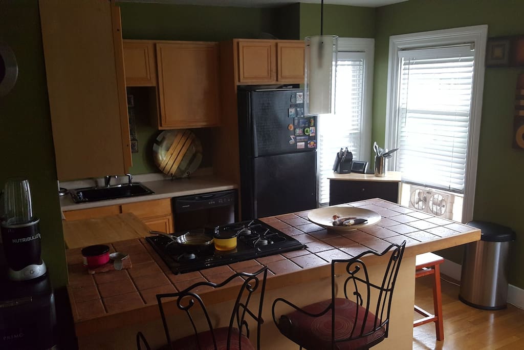 full use of kitchen