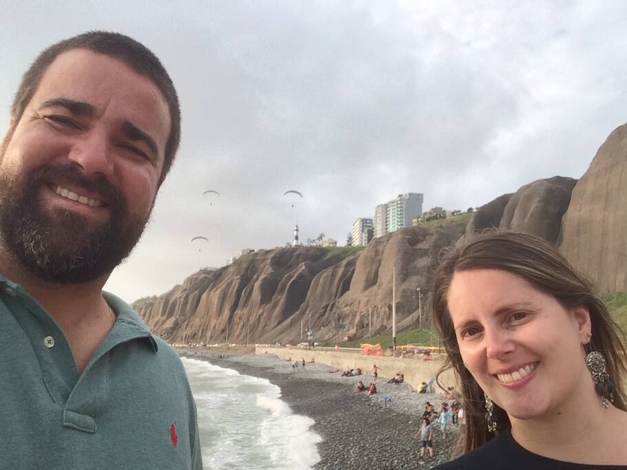 Although its been Peru, this is the couple who will have the pleasure to have you staying with us.