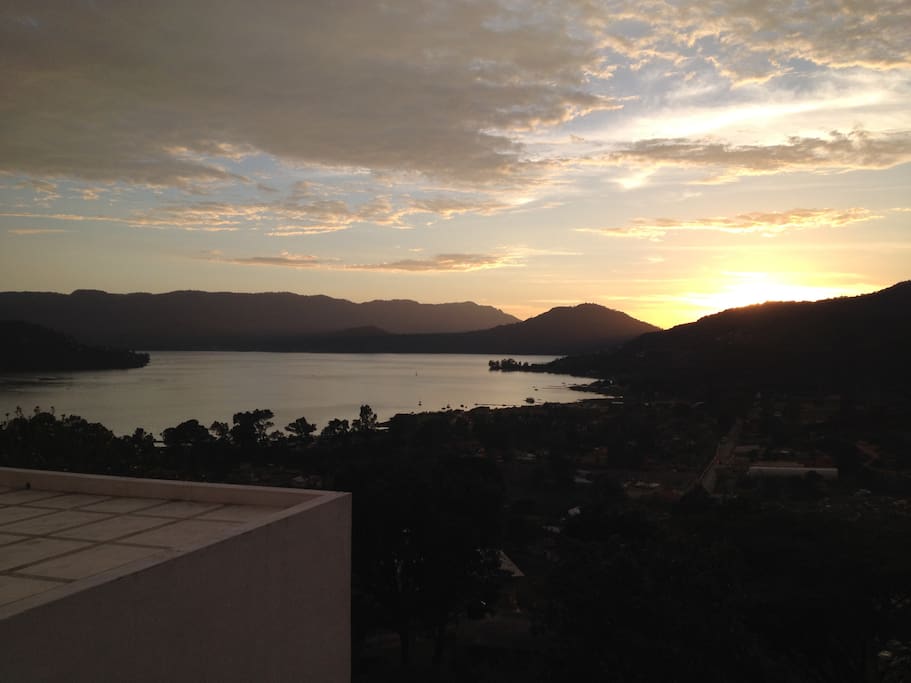 Las vistas del atardecer