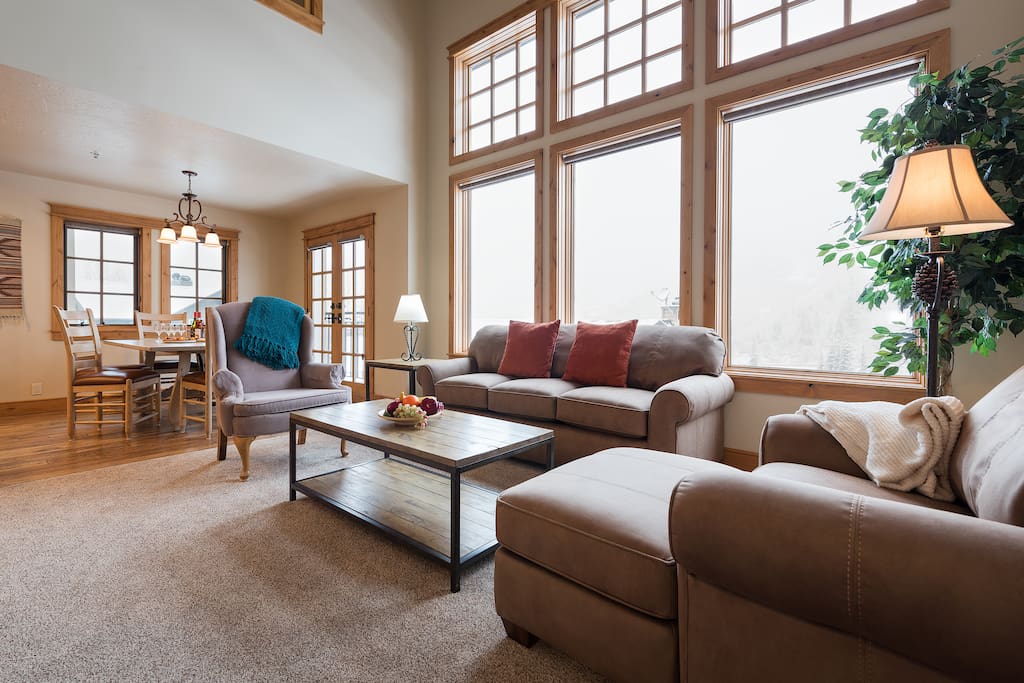 Living Room and Dining Room