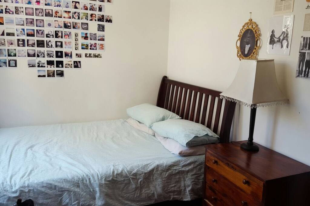 Extremely comfortable bed that you will want to relax in all morning.