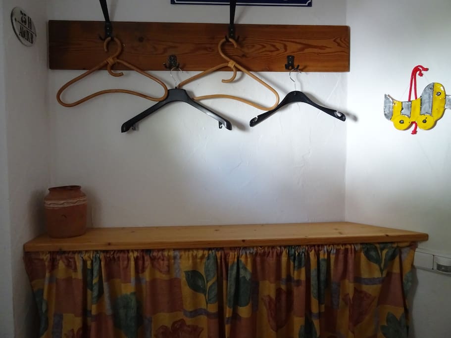 Von der Garderobe