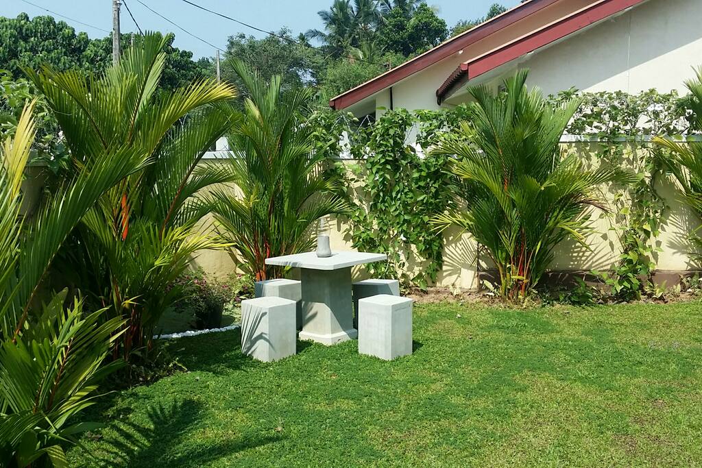 Front garden