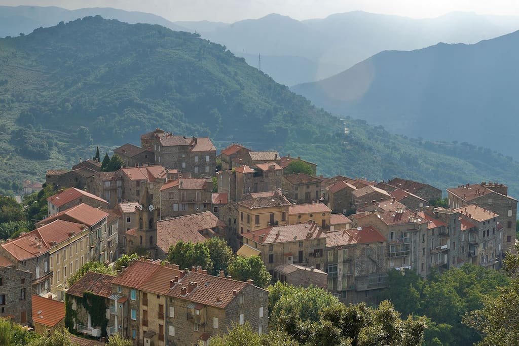 Le village de Ste Lucie de Tallano