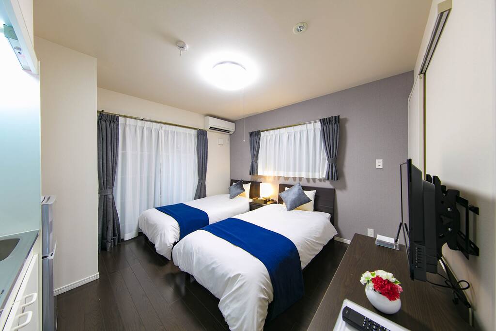 Twin beds