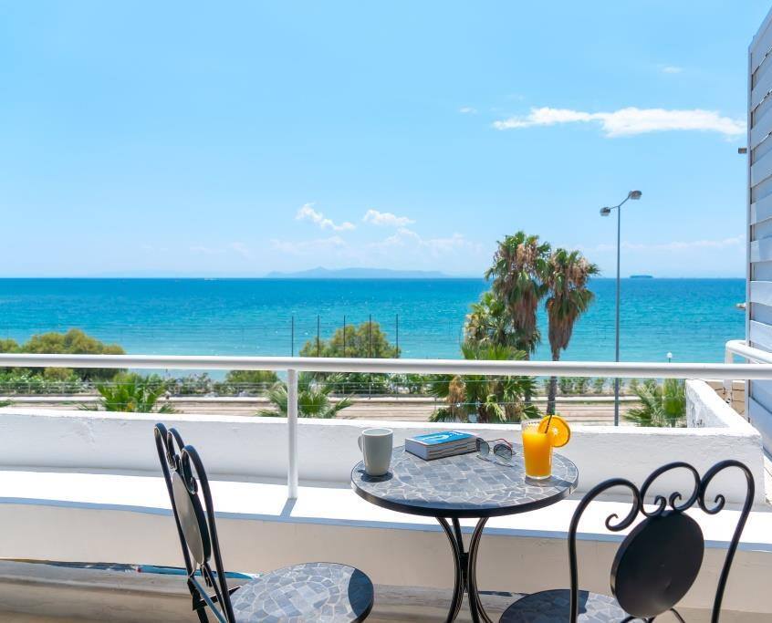 OUTSIDE BALCONY SEA VIEWS