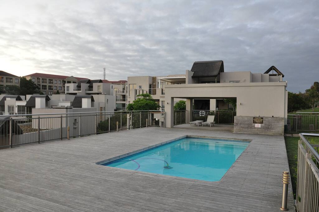 Communal pool area