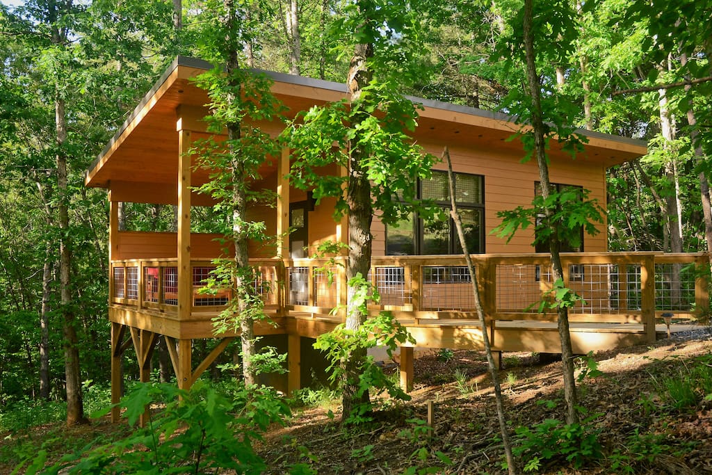 Tiny Arrowhead Cabin Minutes From Asheville Tiny Houses For