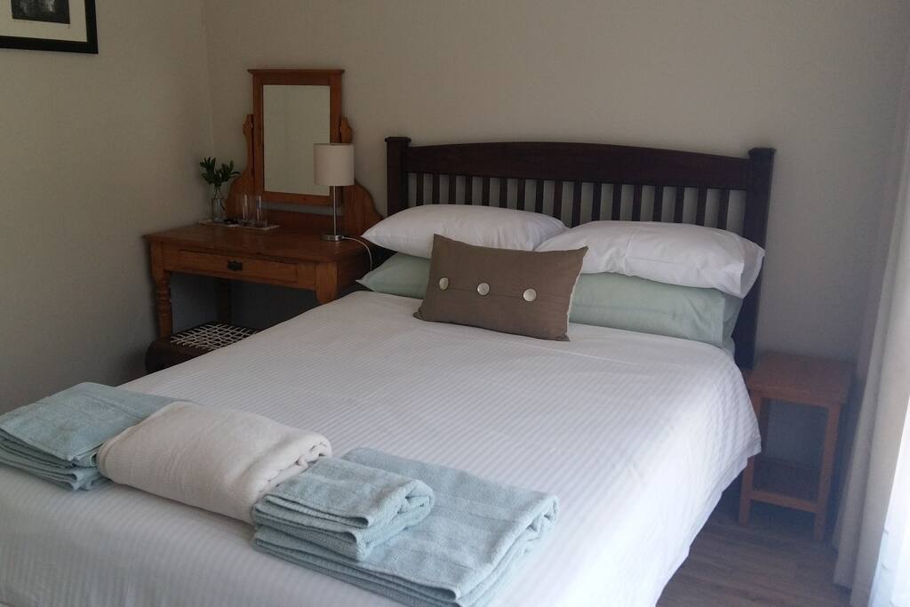 Bedroom 1 with a double-bed