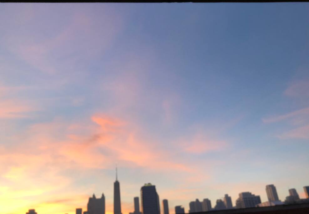 Construction has compromised the view BUT the Skyline remains magnificent.