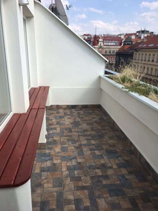 The balcony